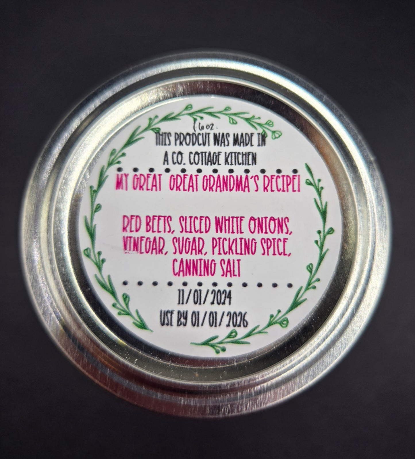 Old-Fashioned Pickled Beets