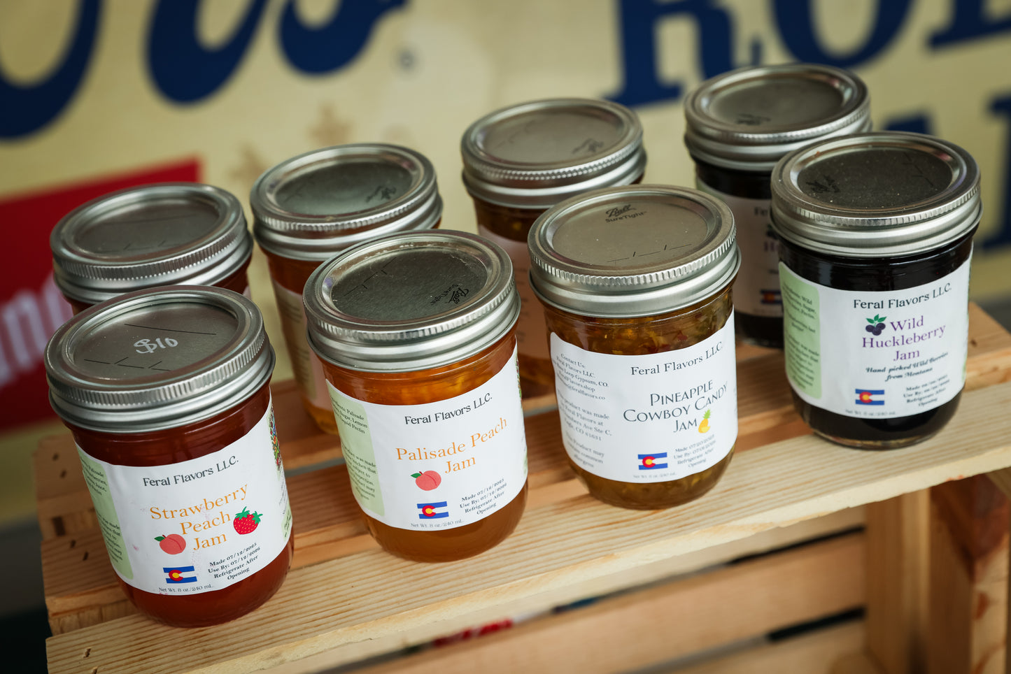 Wild Montana Huckleberry Jam