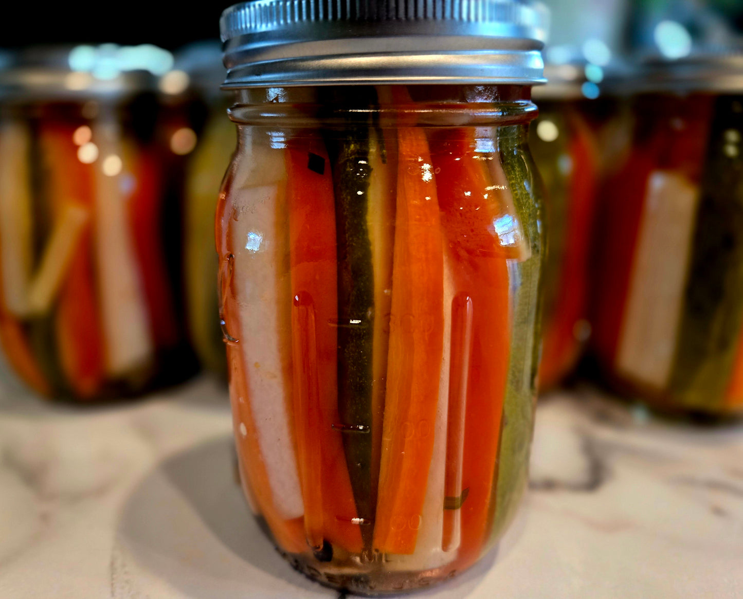 Asian Inspired Pickled Veggies