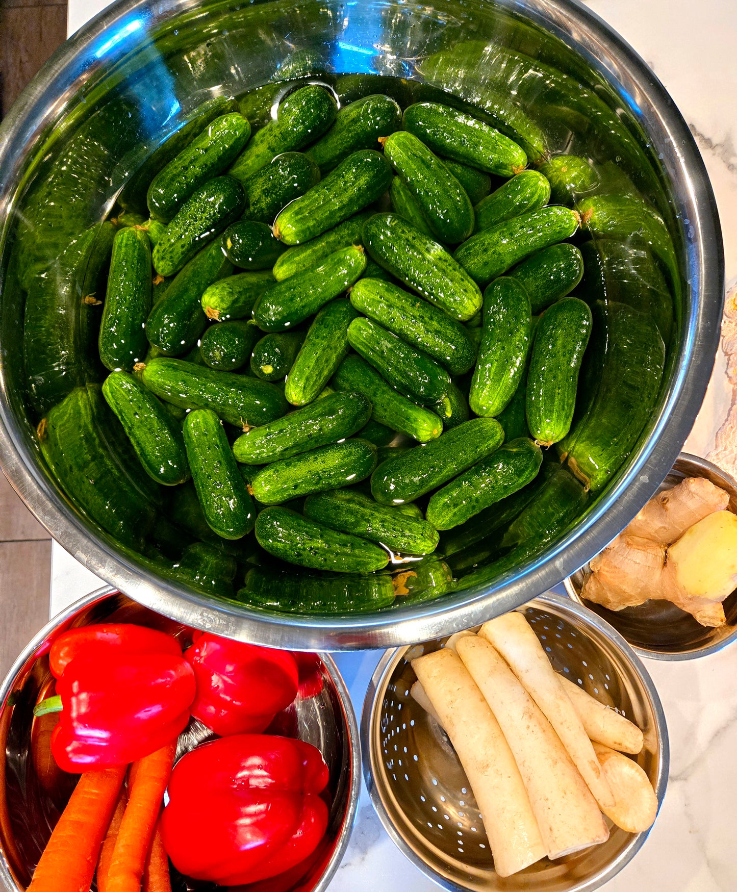 Asian Inspired Pickled Veggies
