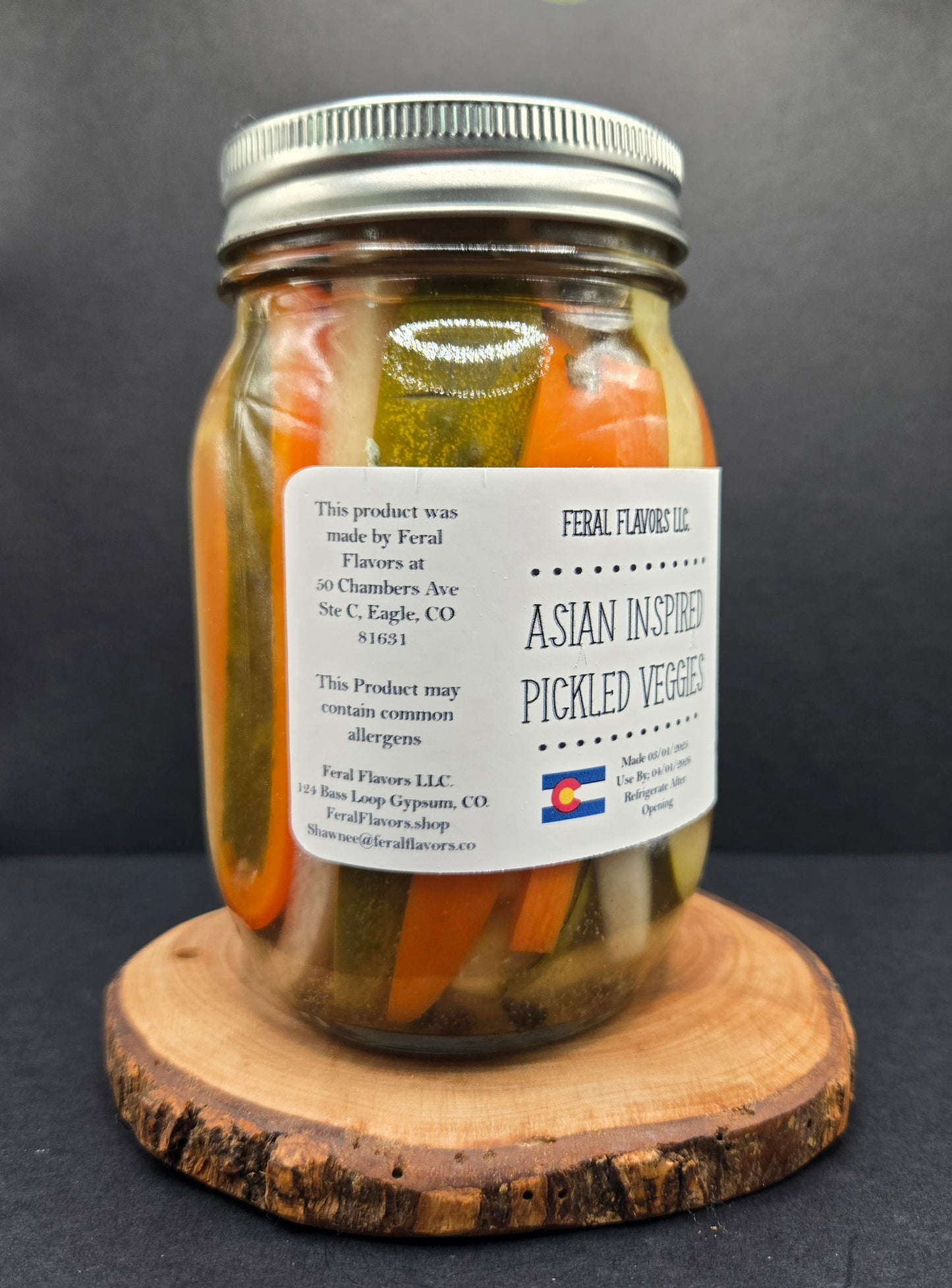 Asian Inspired Pickled Veggies