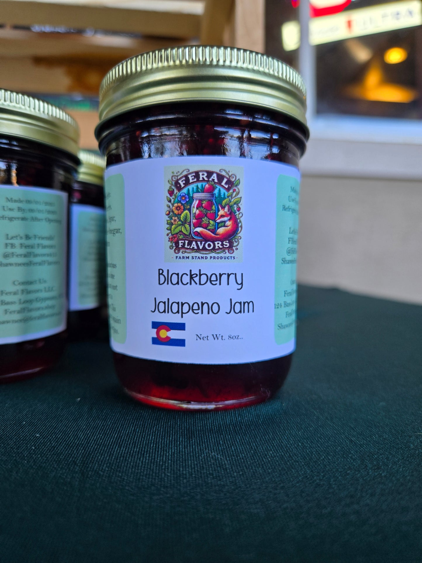 Blackberry Jalapeno Jam
