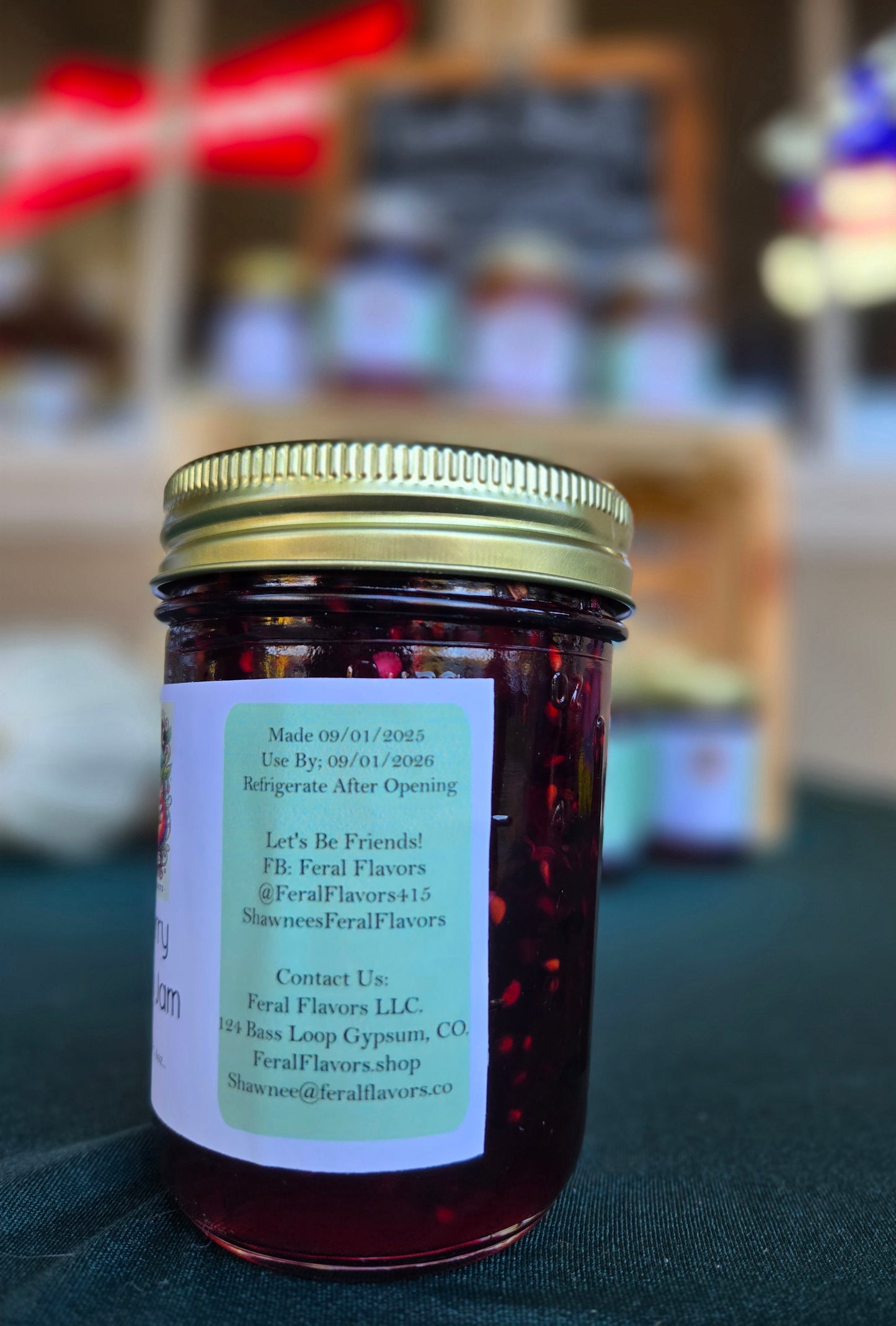 Blackberry Jalapeno Jam