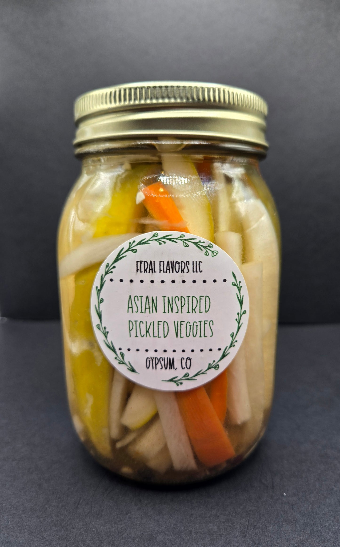 Asian Inspired Pickled Veggies