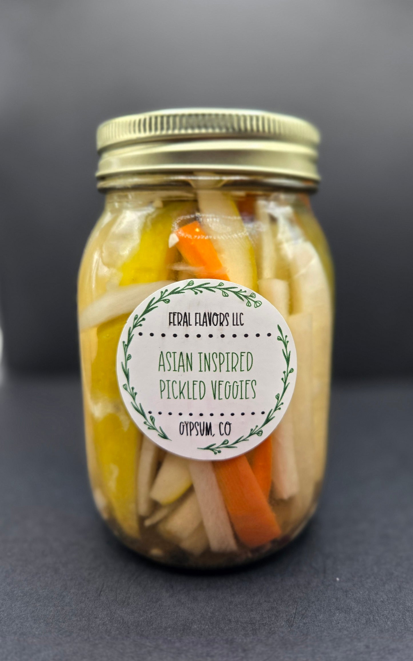 Asian Inspired Pickled Veggies