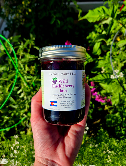 Wild Montana Huckleberry Jam