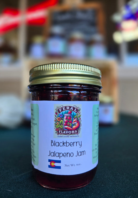 Blackberry Jalapeno Jam