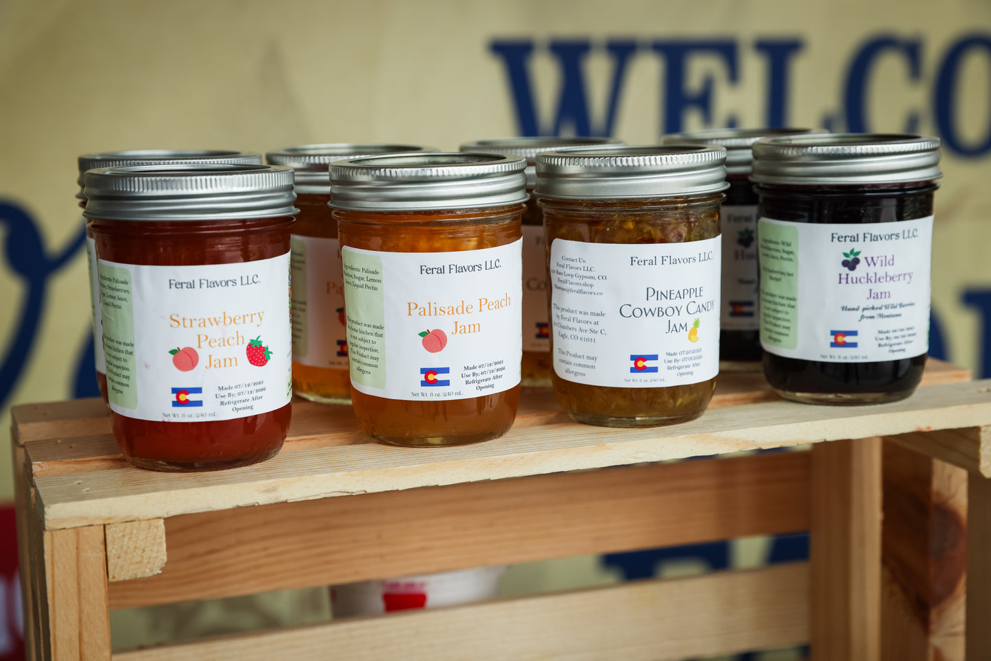 Wild Montana Huckleberry Jam